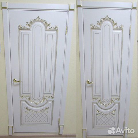 Двери межкомнатные с патиной