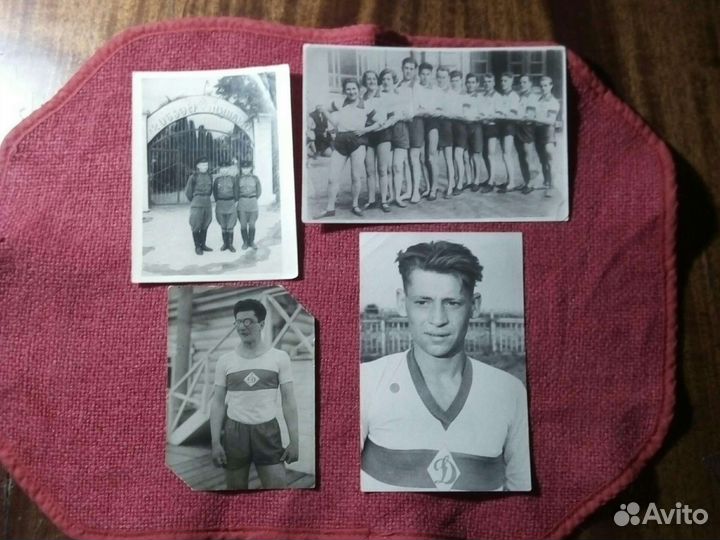 Фото /динамовцы'/ 4шт. середина XX века