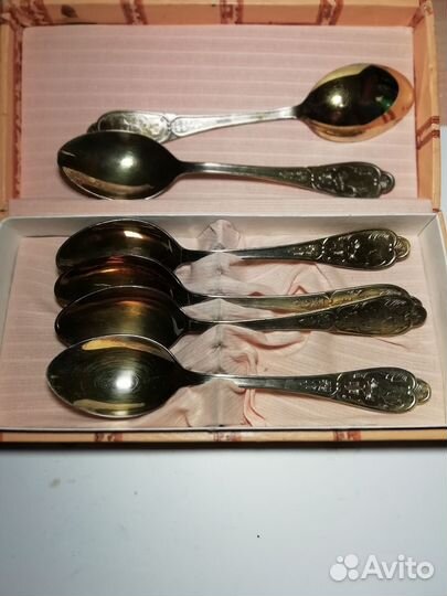 Набор столовых приборов мельхиор СССР