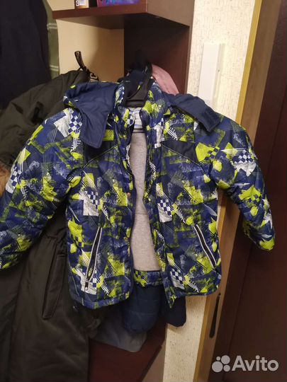 Куртка на мальчика 116