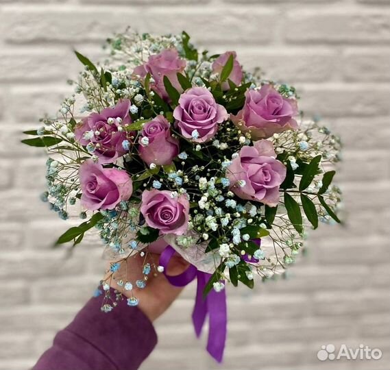 Цветы, Букеты Роз и хризантем, Доставка цветов