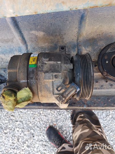 Компрессор кондиционера chevrolet niva