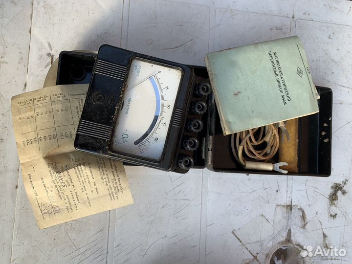 Мультиамперметр родом из СССР