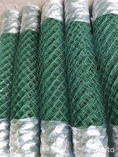Сетка рабица пвх высота 2м