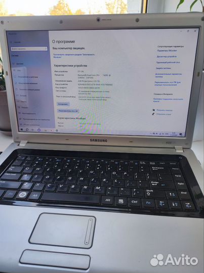 Ноутбук samsung NP-R520