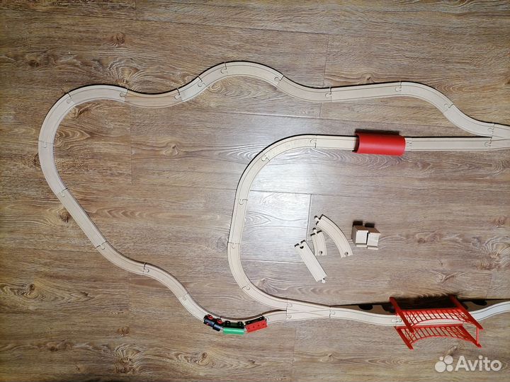 Деревянная железная дорога IKEA