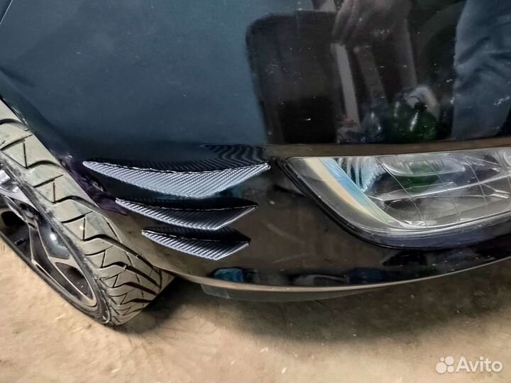 Универсальные Элероны, бампера черные