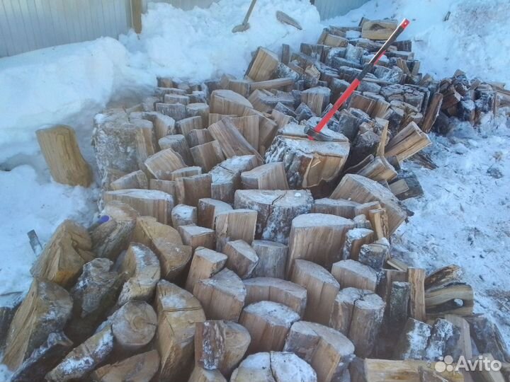 Дрова дубовые сухие