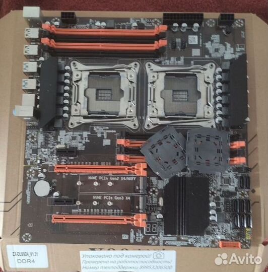 X99 dual v1.31 и asus Материнская плата