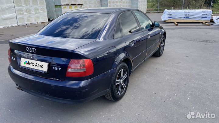 Audi A4 1.8 МТ, 1999, 293 000 км