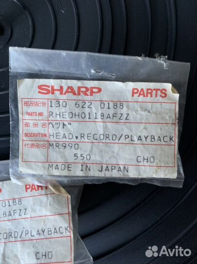 Новые головки для магнитофона Sharp