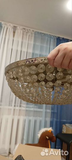 Люстра хрустальная богемия чехия