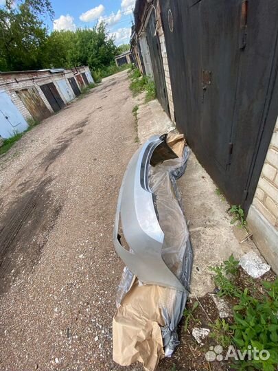 Задний бампер solaris