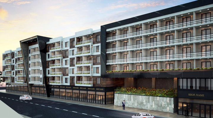 1-к. квартира, 32 м² (Египет)