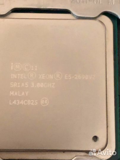 Lga 2011 + xeon 2690v2 + 16gb озу