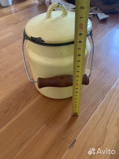 Эмалированная посуда бидон кружка СССР