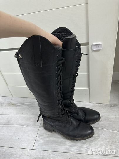 Зимние конные сапоги