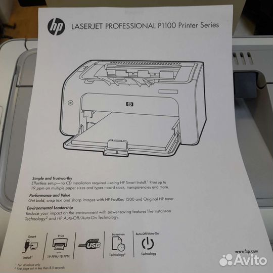 Принтер HP LJ Pro P1102
