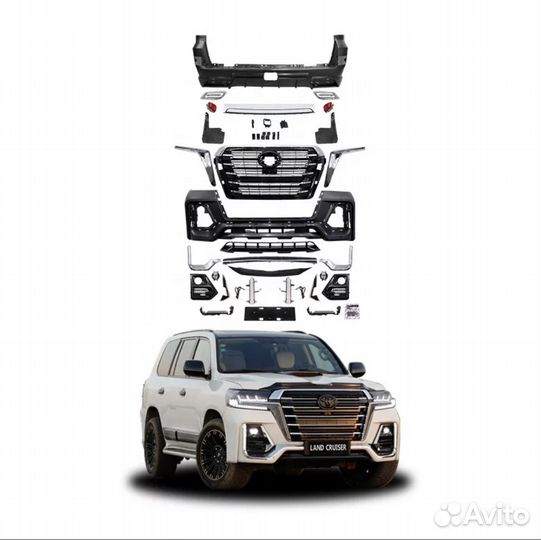 Комплект рестайлинга Navigator Toyota 200