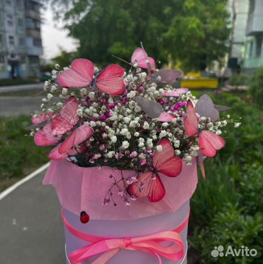 Букет из бабочек