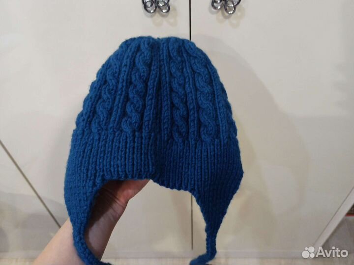 Зимняя шапка 110 116 и шарф 5 лет детская