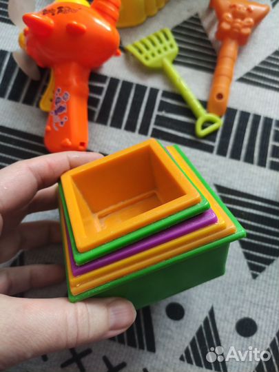 Развивающие игрушки для ванной и песочницы