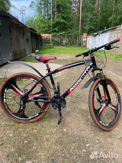 Велосипед ауди скоростной