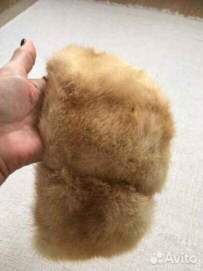 Шапка норковая женская