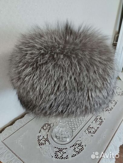 Шапка женская. Чернобурки