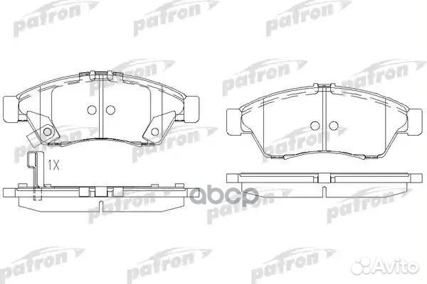 Колодки тормозные дисковые передн suzuki: liana