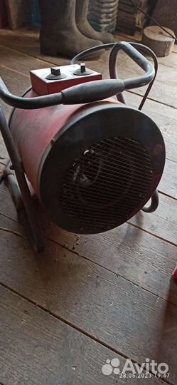 Тепловая пушка электрическая бу