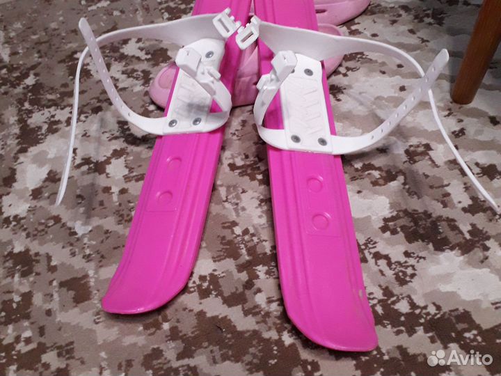 Мини лыжи детские на любой размер ноги