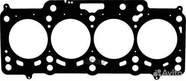 61-37175-10 Прокладка гбц VW crafter 2.0TDI 09