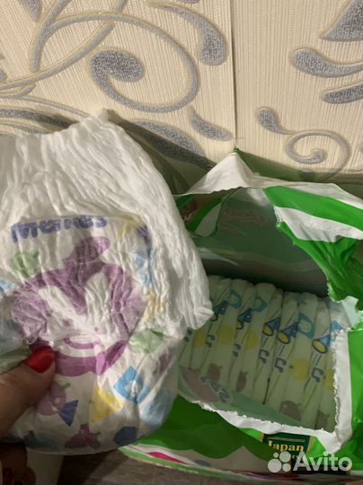 Подгузники трусики merries m