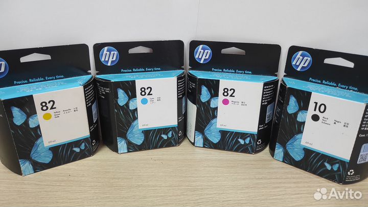 Комплект картриджей HP 82
