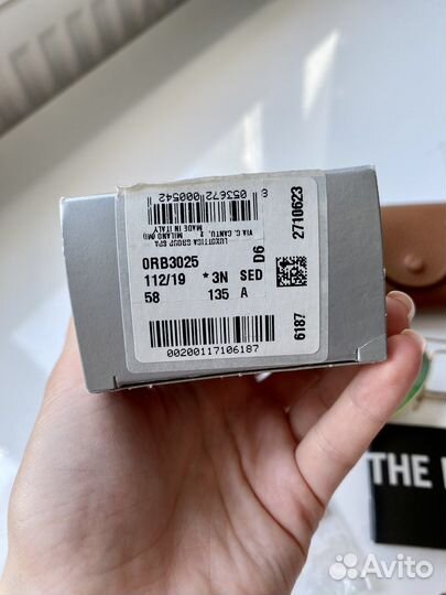 Очки ray ban aviator