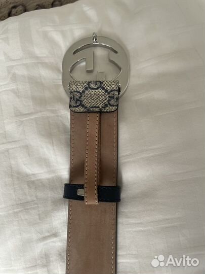 Gucci gg supreme ремень