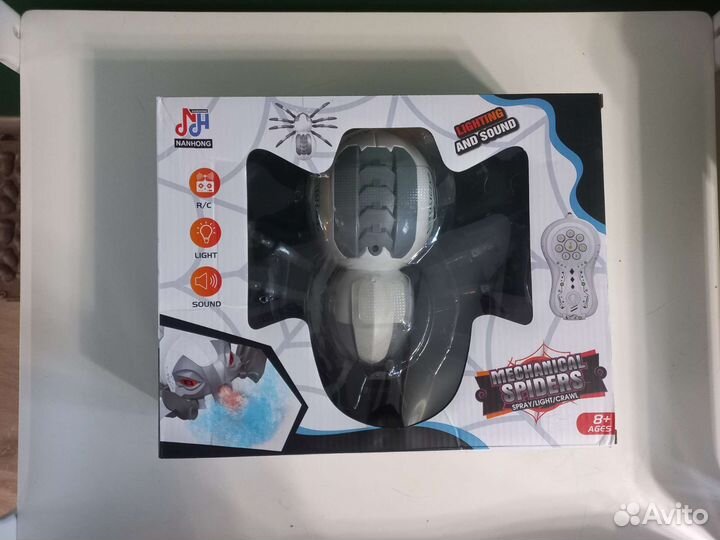Паук игрушка на радиоуправлении