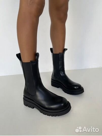 Ботинки челси женские