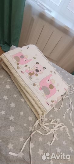 Бортики в детскую кроватку