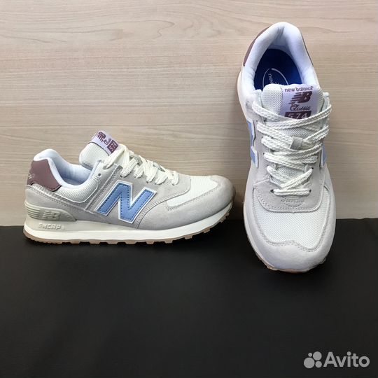 Кроссовки New Balance 574 женские серые
