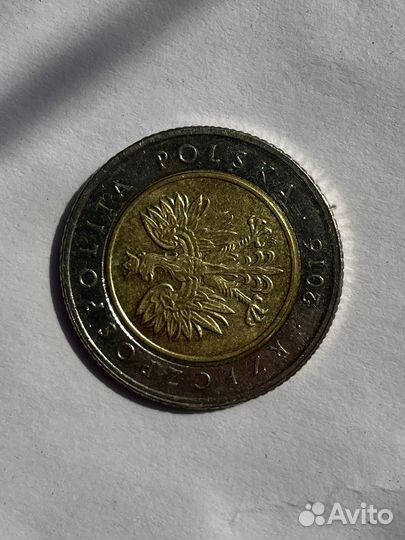 Монета польша 2016 год