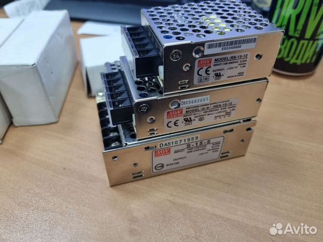 Блок питания 12 и 5в новые 1.3-3ампера