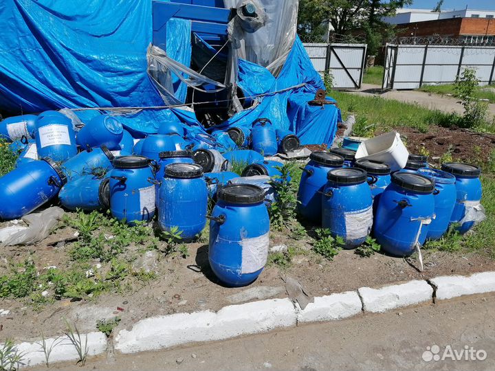 Бочки пластиковые на 30и 60литров бу