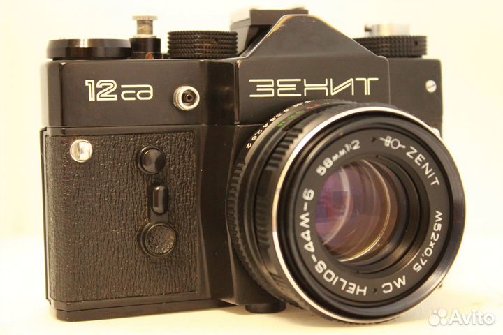 Фотоаппарат Зенит 12сд Объектив Helios 44m-6 MC