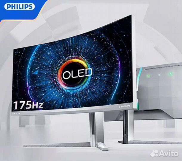 Philips 34M2C8600 QD oled 175гц 1000 кд/м2