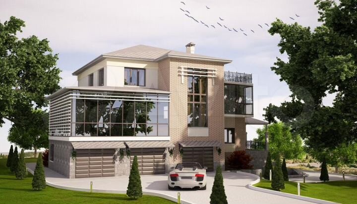 Дом 550 м² на участке 22 сот.