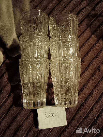 Хрустальные рюмки СССР