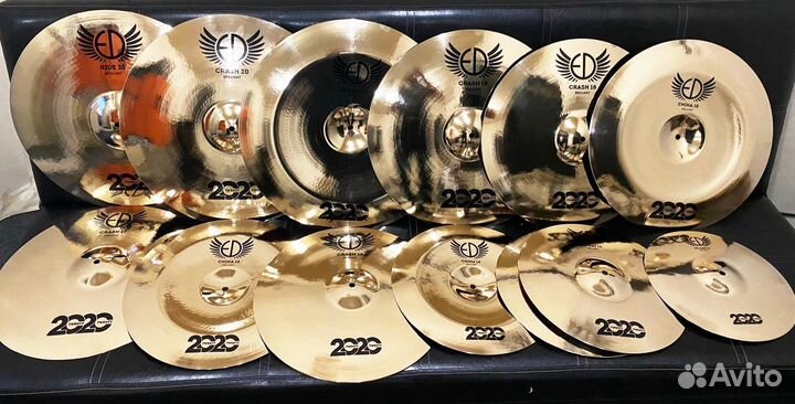 Тарелки ED Cymbals Crash, China, Ride, Hi-Hat