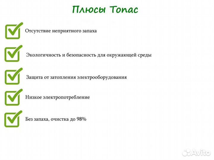 Септик Топас 12 с завода с бесплатной доставкой